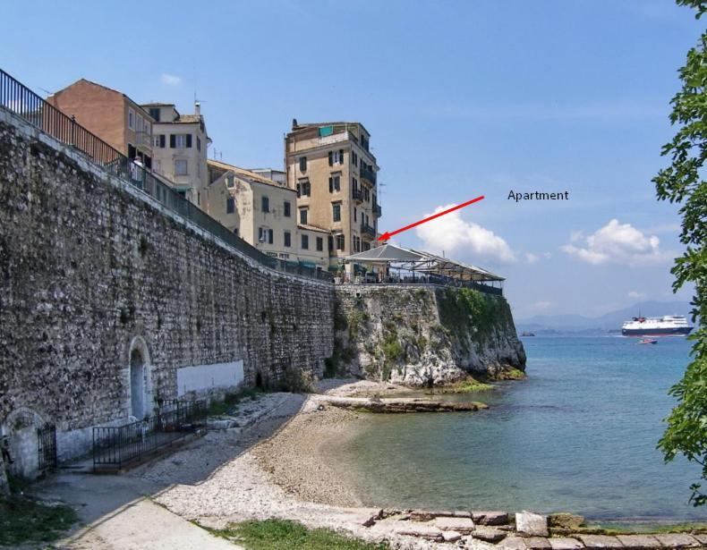 Angiolina Sea View Apartment Corfu  Kültér fotó