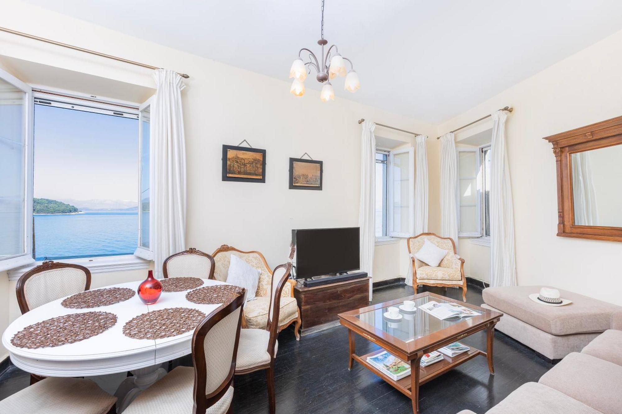 Angiolina Sea View Apartment Corfu  Kültér fotó